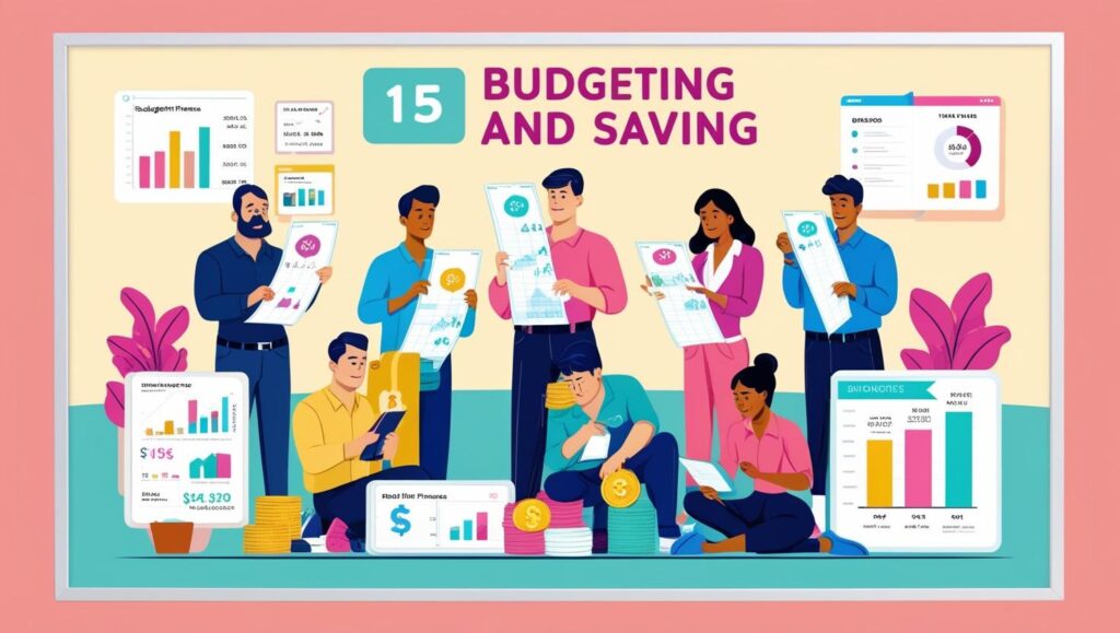 Budgeting and saving Image